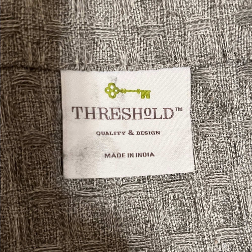 Threshold Waffle Shower Curtain by Target, EUC - Picture 2 of 5